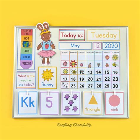 Calendar Printable Kindergarten